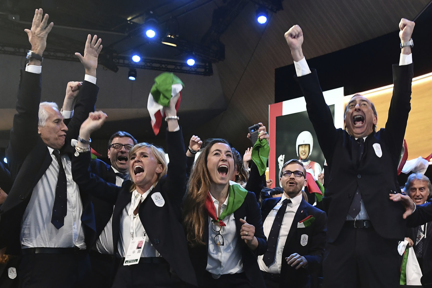 APTOPIX Switzerland 2026 Olympics Bids